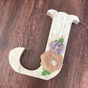 Loving Kindness “J” table decor